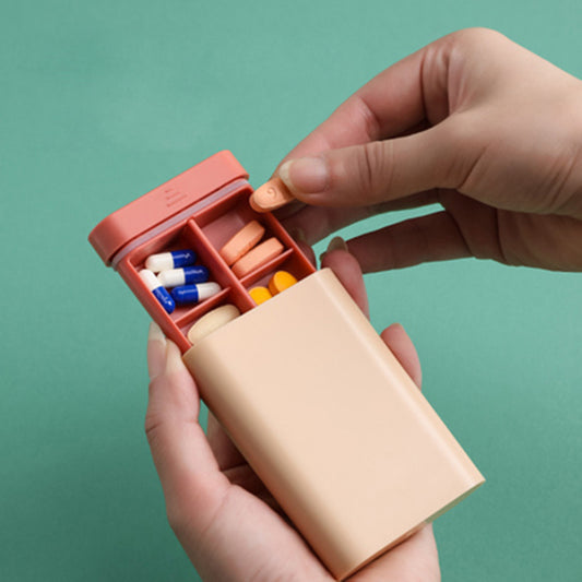 Secure-Travel Pill Organizer | Leak-Proof Weekly Medication Case | Compact & TSA-Friendly